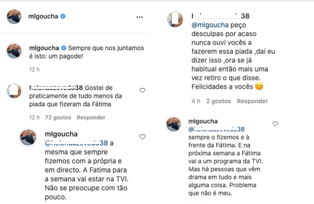 Após duras críticas, Goucha reage a &#8216;piada&#8217; sobre Fátima Lopes: &#8220;Veem drama em tudo&#8230;&#8221;