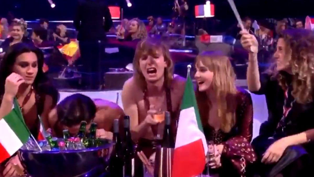 Polémica na Eurovisão! Banda italiana acusada de usar drogas durante emissão?
