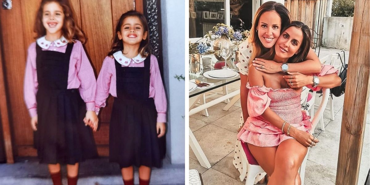Em Ibiza, Carolina Patrocínio celebra o aniversário da irmã com fotos da infância
