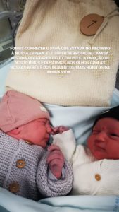 Débora Monteiro celebra 1º aniversário das filhas com fotos inéditas: &#8220;Maiores amores&#8230;&#8221;