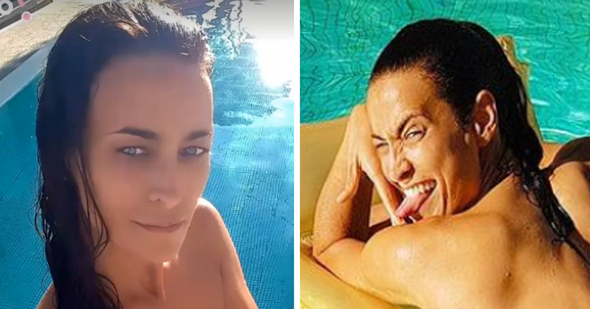 Que calor! Andreia Dinis mostra-se em topless na piscina e encanta fãs: &#8220;Estás uma sereia&#8230; 🔥&#8221;