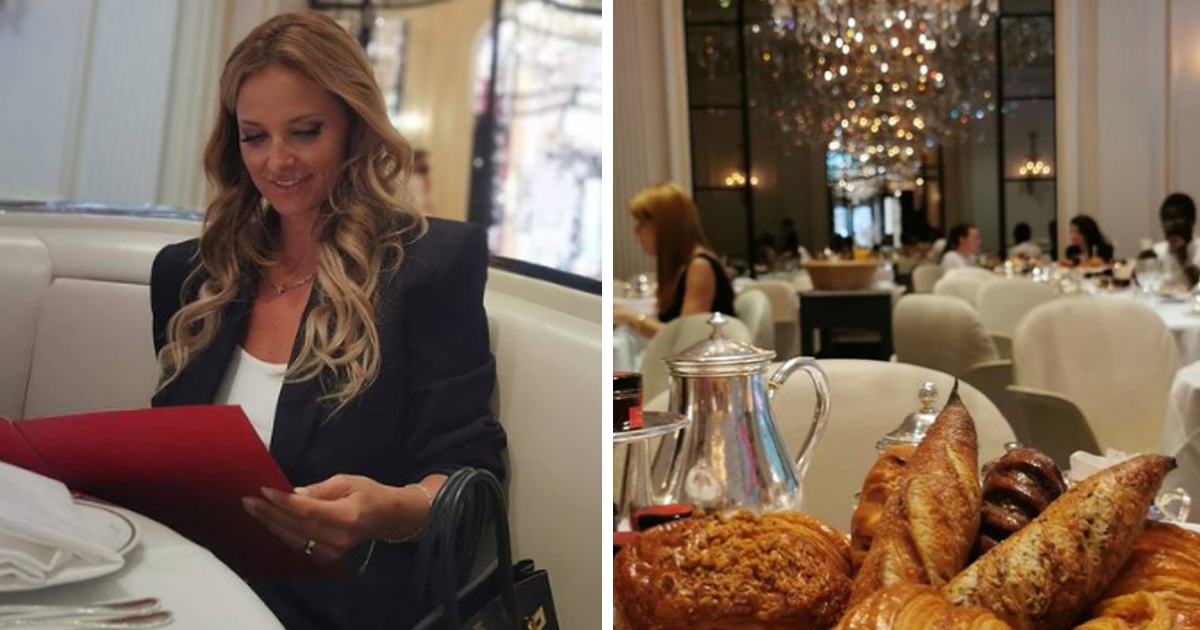 Em Paris, Cristina Ferreira mostra-se em hotel de luxo: &#8220;Vim tomar o pequeno almoço. 😉&#8221;