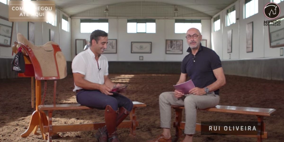 Rui Oliveira estreia-se como apresentador em novo canal: &#8220;O mundo da Equitação&#8230;&#8221;