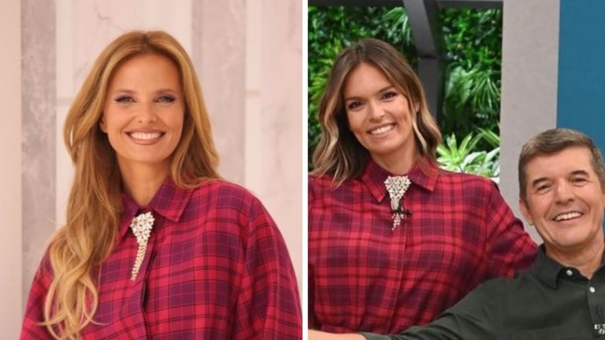 Cristina Ferreira e Diana Chaves usam peça de roupa igual no mesmo dia