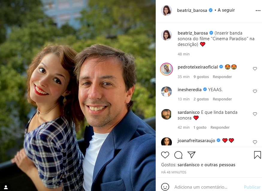 Beatriz Barosa e Manuel Marques assumem (finalmente) o namoro com foto especial