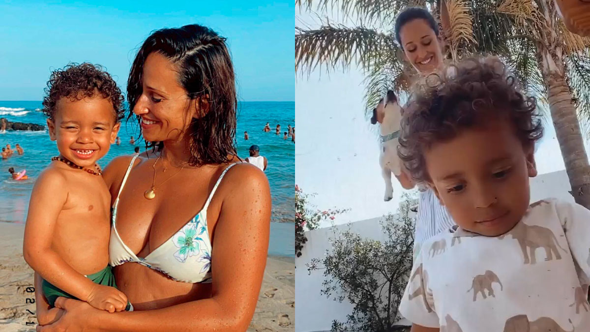 Hilariante! Filho de Rita Pereira interrompe o vídeo da mãe e dá um show de dança: &#8220;O Lonô quis dançar&#8230;&#8221;