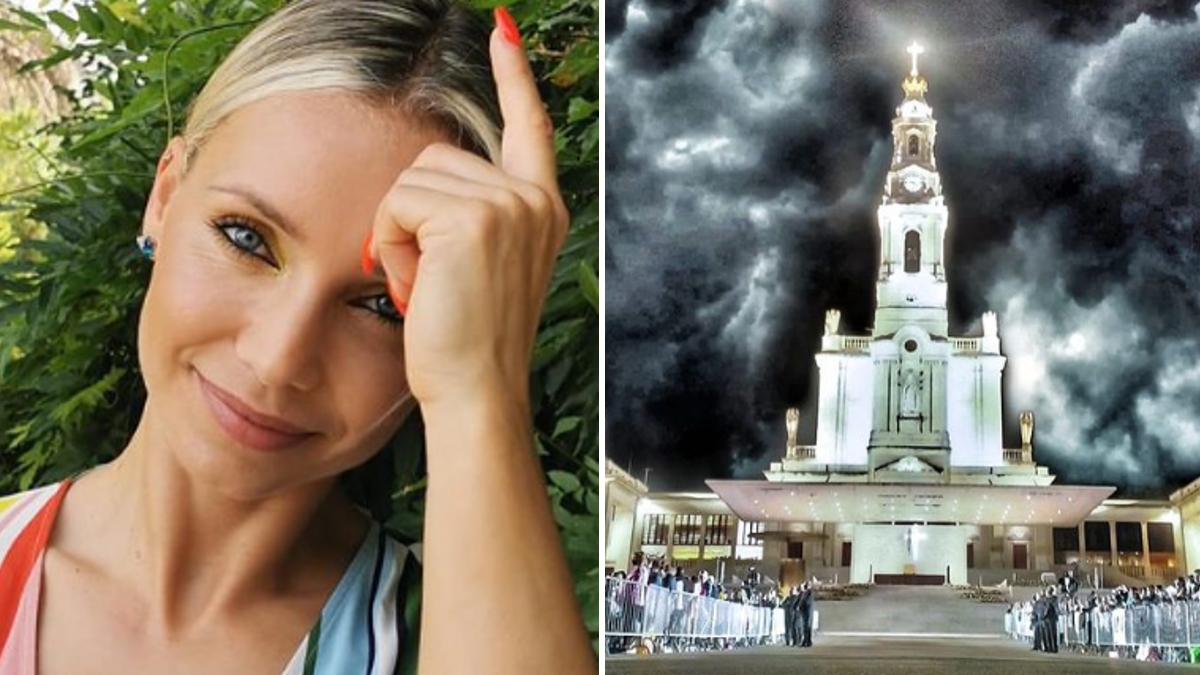 Em Fátima, Luciana Abreu faz oração e comove seguidores: &#8220;Que lindo&#8230; 🙏🏻&#8221;