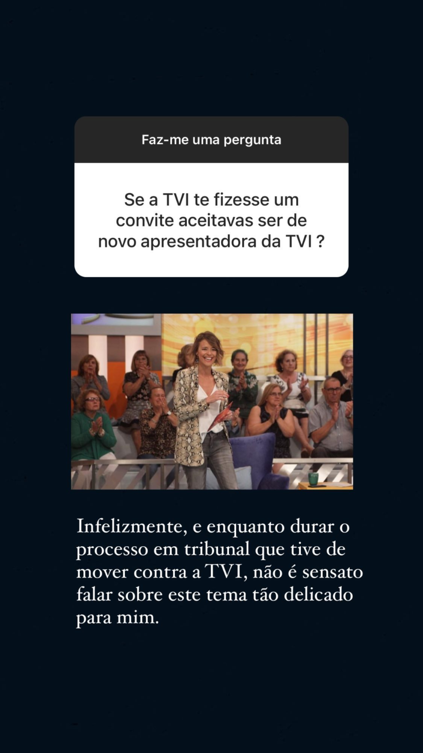 Leonor Poeiras voltaria à TVI se recebesse um convite de Cristina Ferreira? Ela responde!