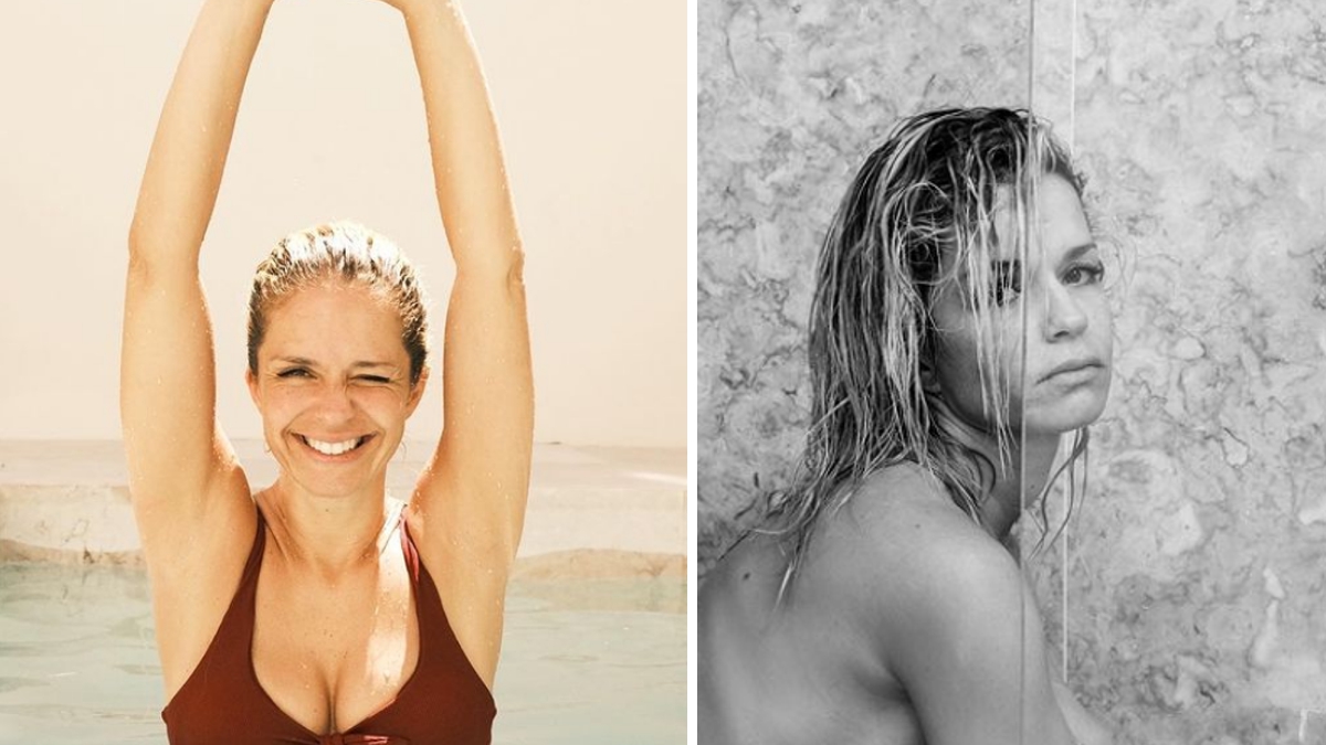Madalena Brandão mostra &#8216;aventura matinal&#8217;: &#8220;Ui, toda nua na banheira! Passou-se!&#8221;