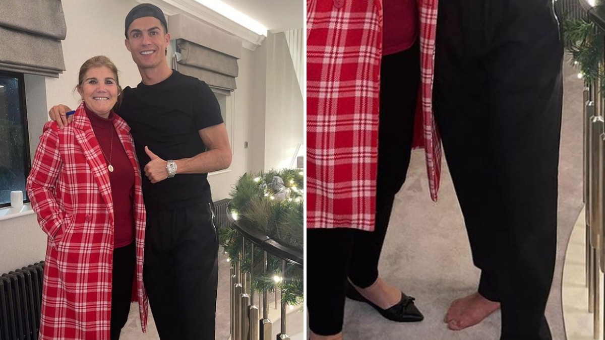 Dolores Aveiro revela foto e o &#8220;pé feio&#8221; de Ronaldo dá que falar: &#8220;E aquele joanete?&#8221;