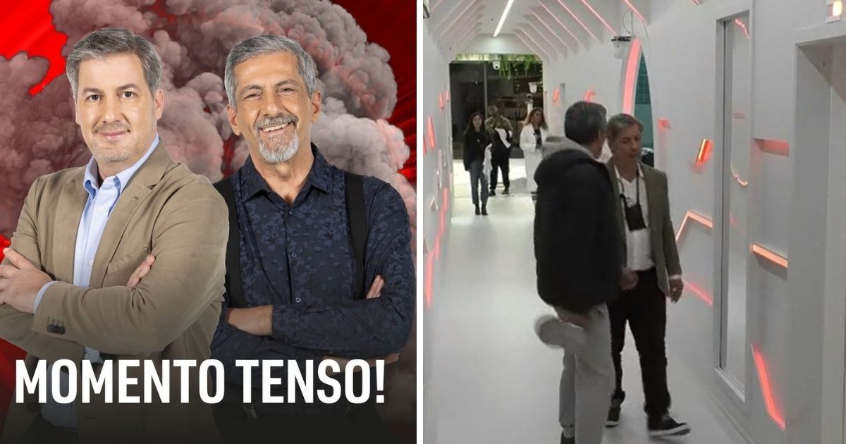 Big Brother: TVI revela (parte das) imagens da confusão entre Bruno de Carvalho e Nuno Homem de Sá