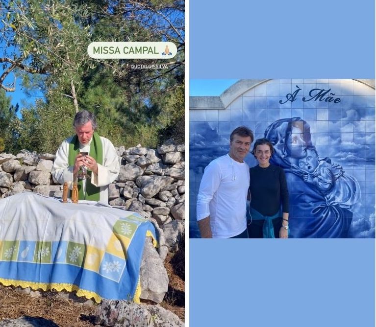 Fátima Lopes revela novas imagens da peregrinação a Fátima com Tony Carreira