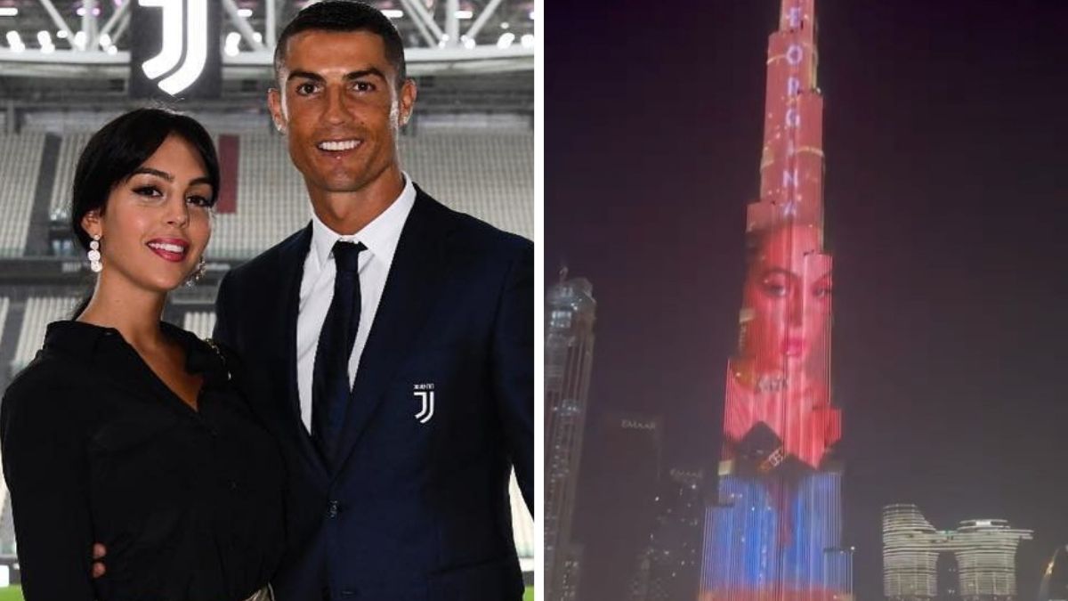 Parabéns! Cristiano Ronaldo mostra &#8220;surpresa&#8221; a Georgina no prédio mais alto do mundo