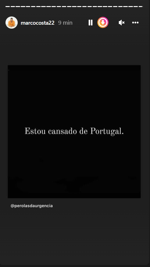Após eleições, Marco Costa partilha desabafo: &#8220;Estou cansado de Portugal&#8230;&#8221;