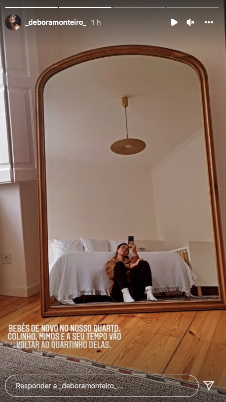 Débora Monteiro partilha desabafo sobre filhas gémeas: &#8220;Bebés de novo no nosso quarto&#8230;&#8221;