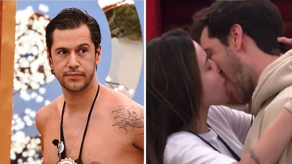 Big Brother: Bernardo Sousa beija Bruna Gomes mas está &#8220;preocupado&#8221; com a ex: &#8220;Ela estar a ver isto&#8230;&#8221;