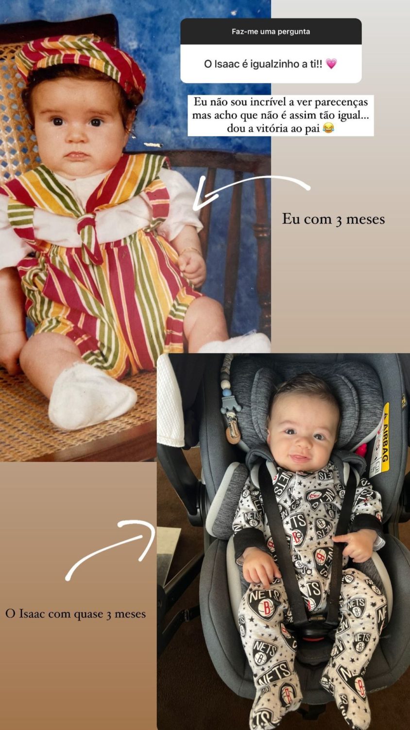 Tira-teimas! Jéssica Antunes revela fotografia em bebé e fãs atiram: “O Isaac é igualzinho a ti…”