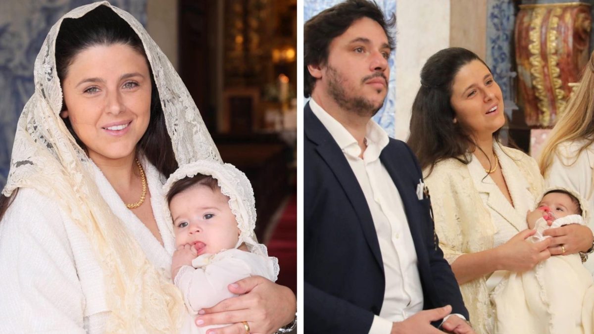 Maria Pitta Paixão revela novas fotos do batismo da filha: &#8220;Piedade, guarda sempre este dia&#8230;