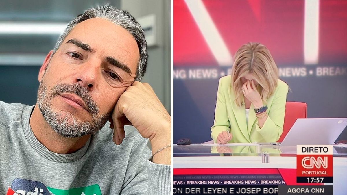 Cláudio Ramos emocionado com pivô da CNN Portugal que desabou em lágrimas: &#8220;Podiam ser os nossos filhos&#8230;&#8221;