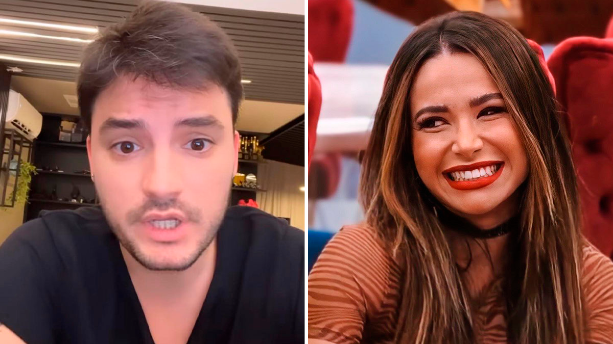 Big Brother: Felipe Neto &#8216;revoltado&#8217; com o terceiro lugar de Bruna Gomes: &#8220;Era a favorita e ficou em 3º lugar?&#8221;