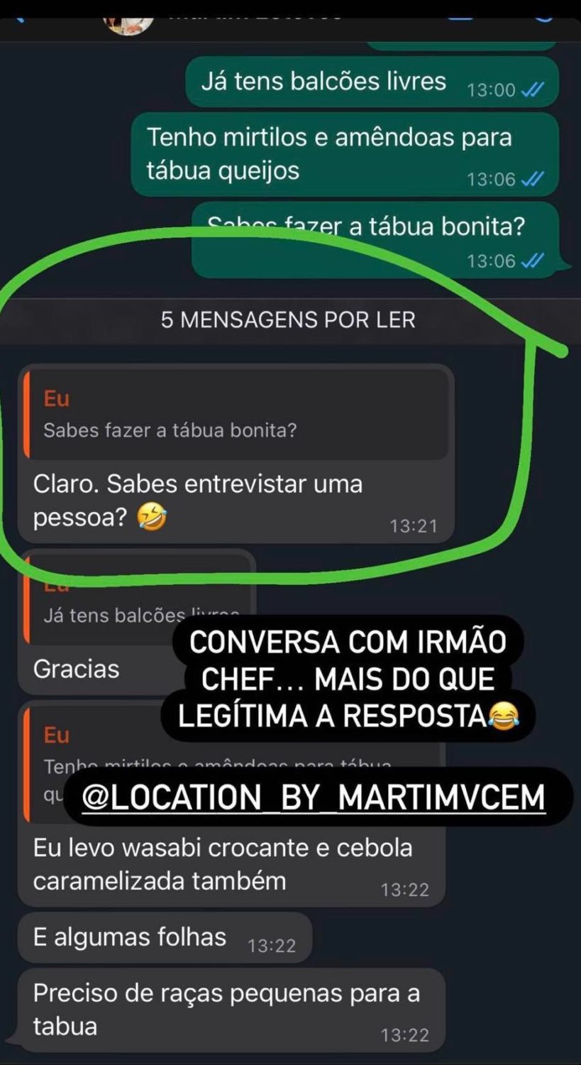 Maria Cerqueira Gomes revela (divertida) troca de mensagens com o irmão: &#8220;Sabes entrevistar uma pessoa?&#8221;