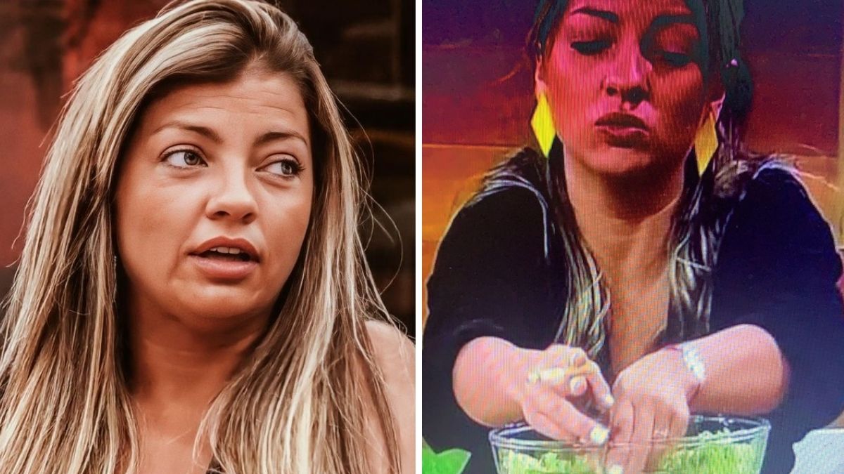 Oops! Catarina Siqueira &#8220;apanhada&#8221; a cozinhar com cigarro na mão: &#8220;Salada com cheirinho?&#8221;