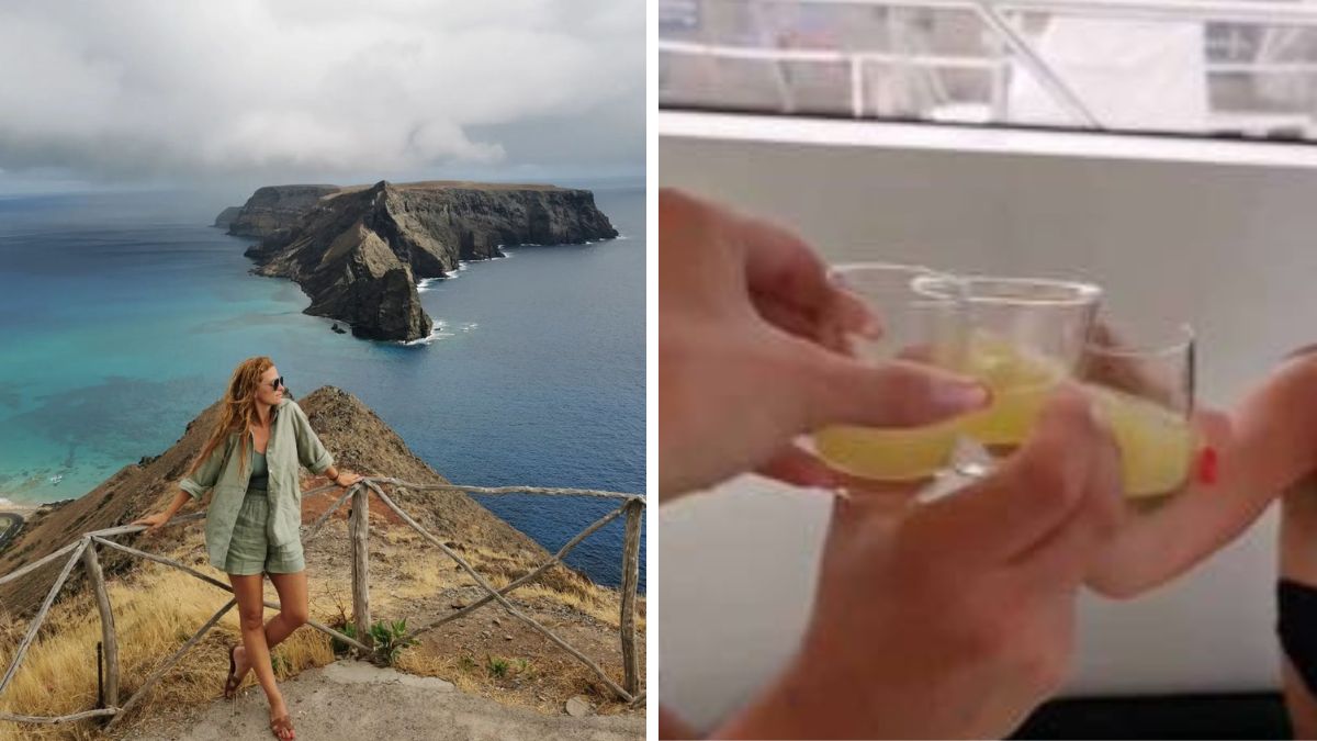De férias na Madeira, Cristina Ferreira mostra-se a &#8220;brindar&#8221; e revela: “Já bebemos uma de penálti…”