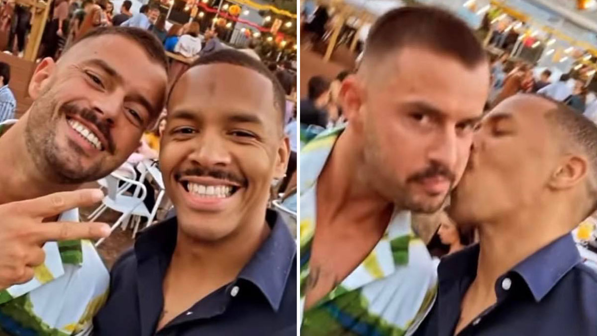 Marco Costa e Fernando Semedo mostram reencontro após ‘Big Brother’: “Um beijo meu irmão…”
