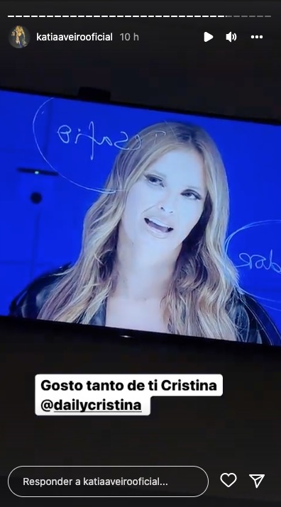 Katia Aveiro &#8220;aplaude&#8221; Cristina Ferreira após Curva da Vida: &#8220;É maravilhosa. Que momento!&#8221;