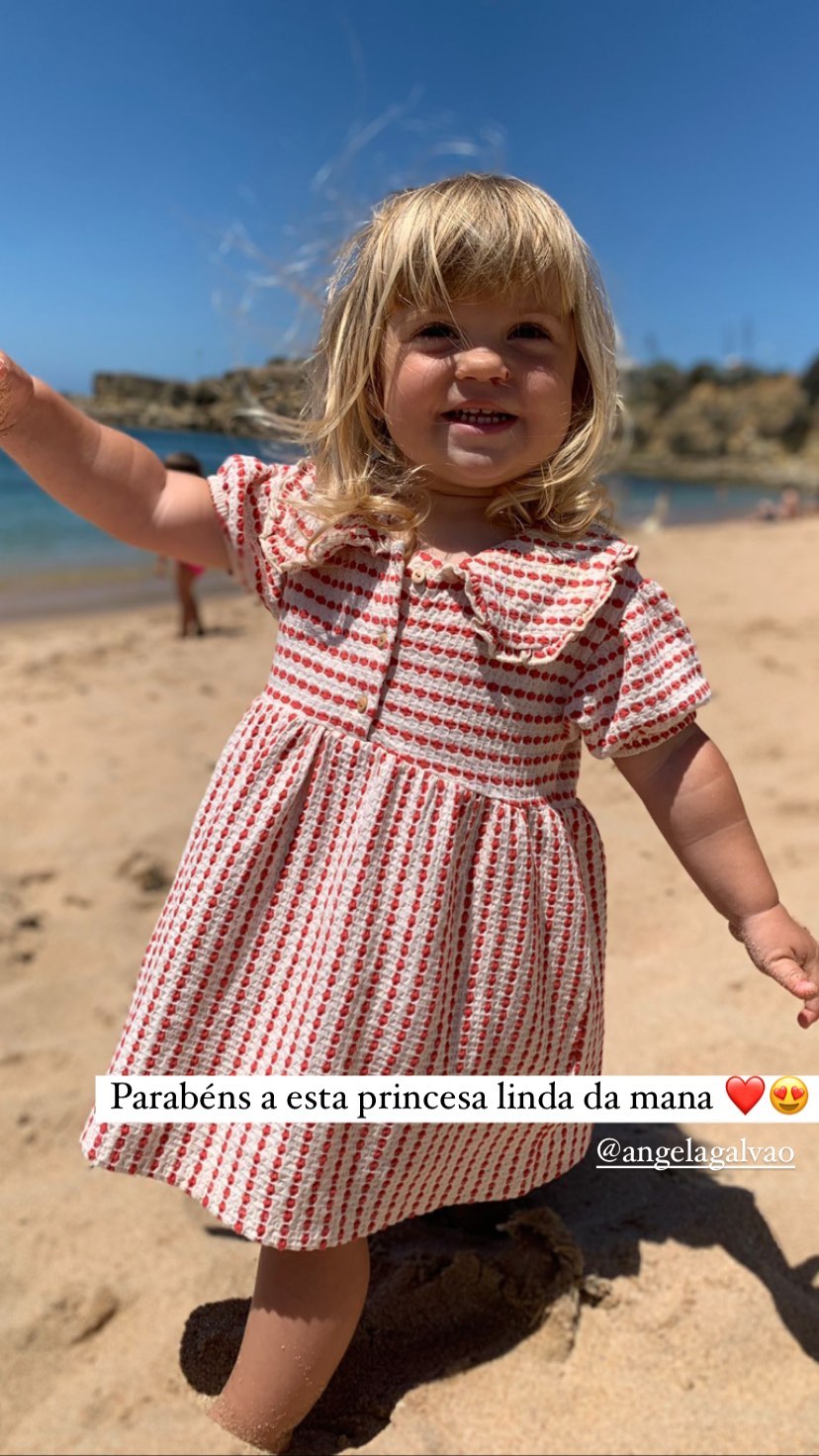 Filha mais nova de João Vieira Pinto celebra dois anos. Veja a foto rara da menina