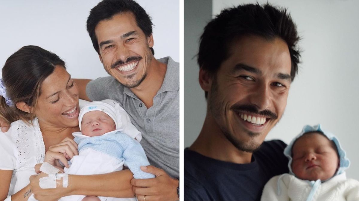 Francisco Garcia revela novas fotos do filho recém-nascido: &#8220;Temos um boneco&#8230;&#8221;