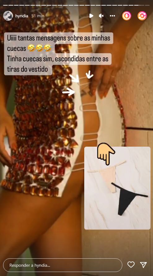 Sem cuecas? Rita Pereira esclarece seguidores sobre o vestido: &#8220;Tantas mensagens sobre isso&#8230;&#8221;