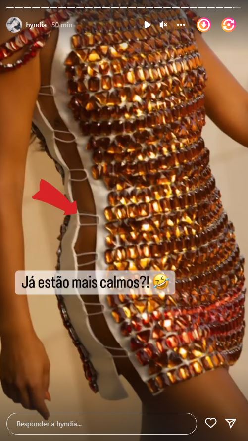 Sem cuecas? Rita Pereira esclarece seguidores sobre o vestido: &#8220;Tantas mensagens sobre isso&#8230;&#8221;
