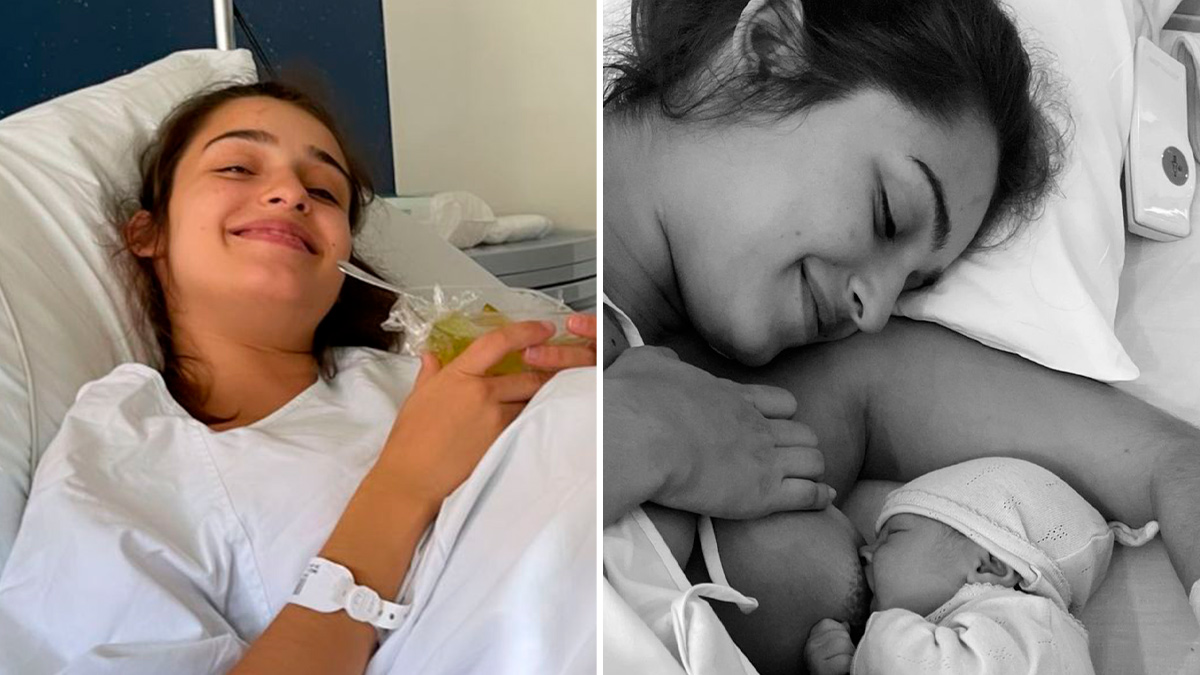 Parabéns! Angie Costa assinala dia especial com imagens inéditas do parto: “A melhor coisa que me aconteceu…”