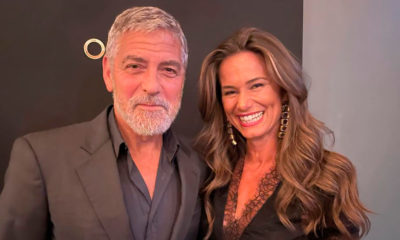 Wow! Cláudia Vieira conhece George Clooney ao vivo e a cores: &#8220;Quando a realidade supera a ficção&#8230;&#8221;