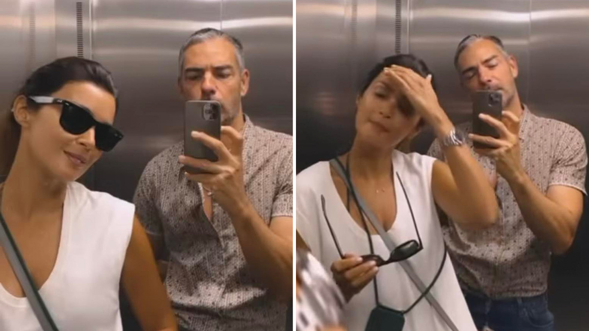 Que susto! Maria Cerqueira Gomes e Cláudio Ramos ficam &#8216;presos&#8217; no elevador: &#8220;Não sejas dramático&#8230;&#8221;