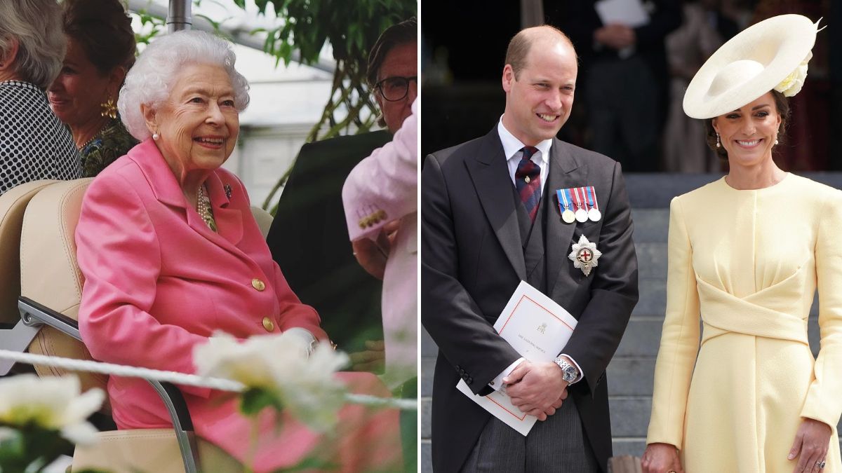 O comentário &#8216;caricato&#8217; da rainha Isabel II quando Kate e William lhe mostraram a nova cozinha