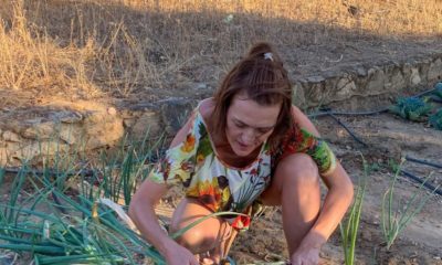 Apaixonada pela vida no campo, Fátima Lopes colhe os primeiros frutos do seu trabalho na horta