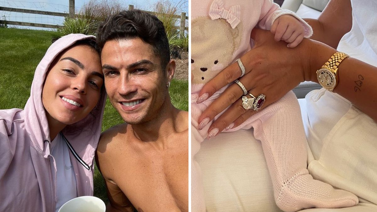 Amor e luxo! Georgina Rodriguez mostra (nova) foto da bebé com anel e relógio de 335.000€