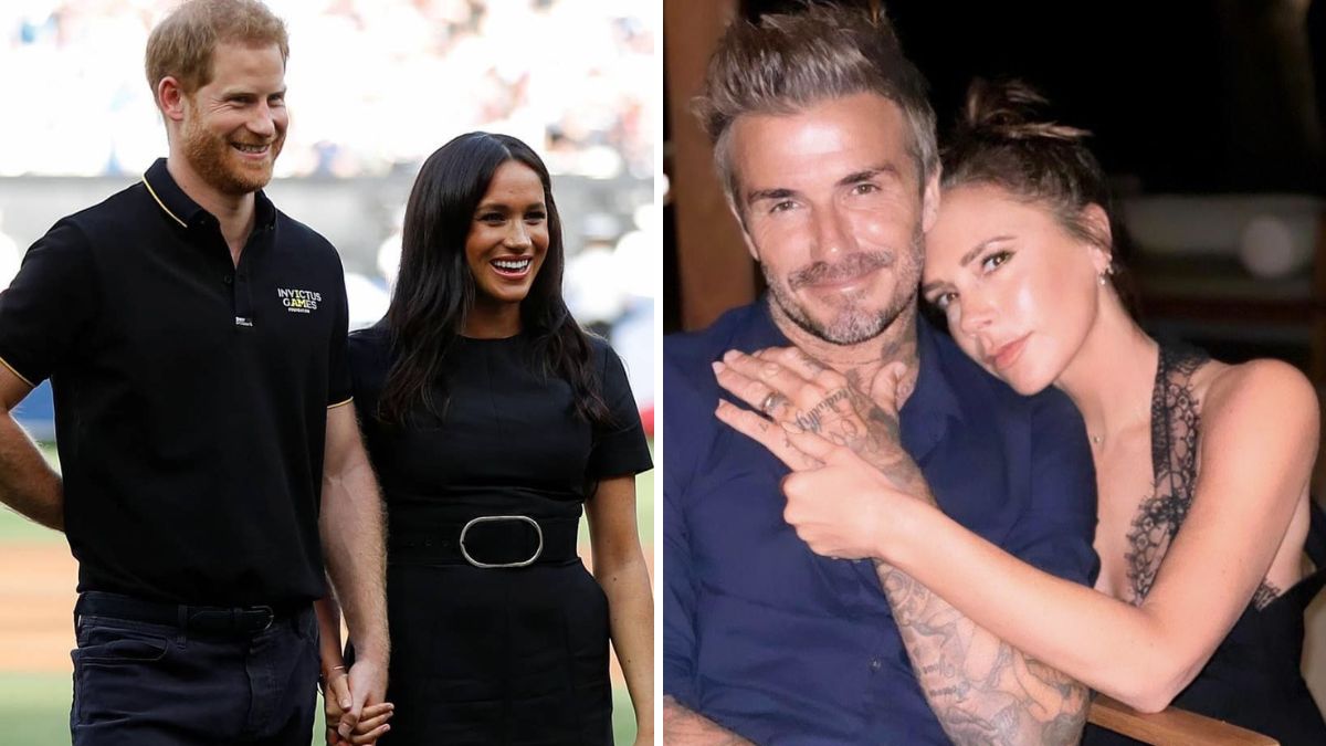Autor aponta razão para o afastamento entre o casal Beckham e Harry e Meghan Markle
