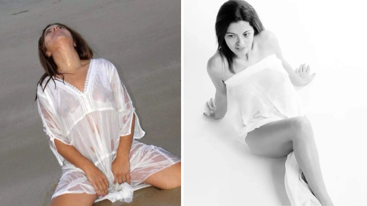 Laura Quintas aparece na faceta mais sensual em novas fotos: &#8220;Um brinde às mulheres&#8221;