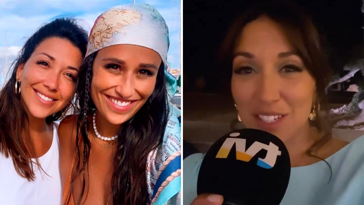 Tem jeito! Irmã de Rita Pereira surge com microfone da TVI e ‘entrevista’ Zé Lopes: “O que está a achar?”