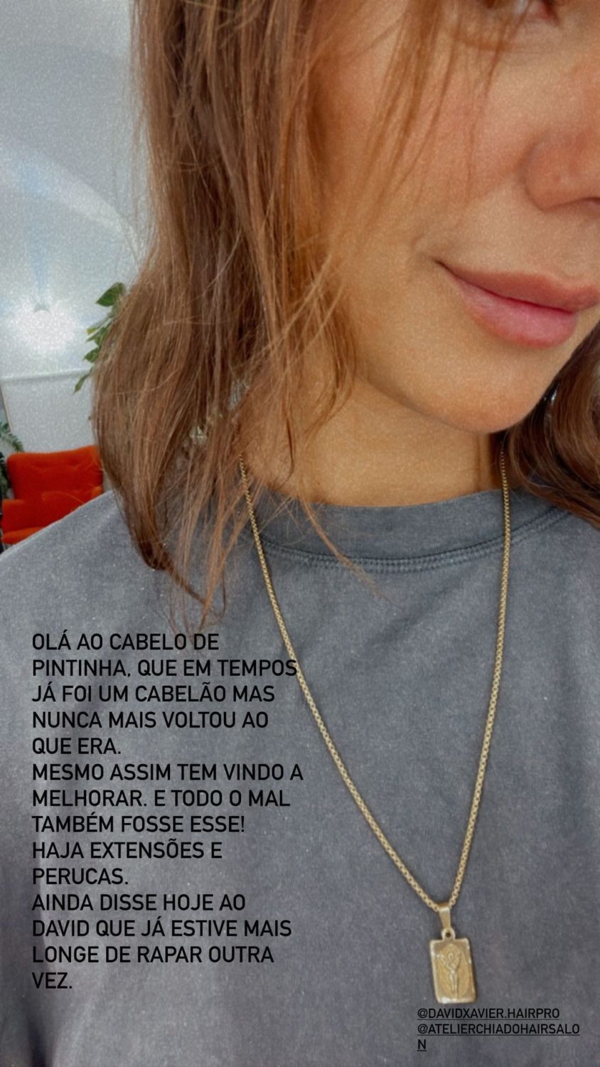 Sofia Ribeiro refresca visual e atira: &#8220;Já estive mais longe de rapar o cabelo outra vez&#8221;