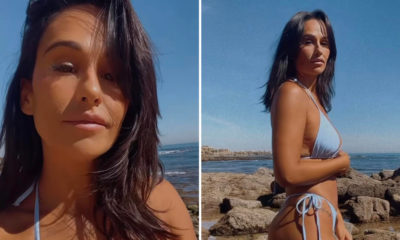 Que calor! Rita Pereira dá as &#8216;boas-vindas&#8217; a outubro na praia, em biquíni: &#8220;Pronto, era só isto&#8230;&#8221;
