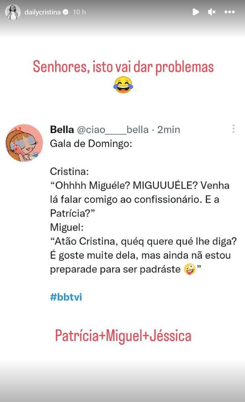 &#8220;Isto vai dar problemas&#8221;: Cristina Ferreira comenta (possível) trisal no Big Brother envolvendo mãe e filha