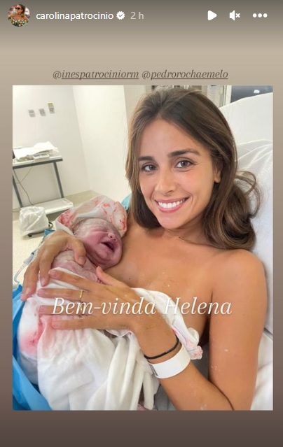 Carolina Patrocínio reage ao nascimento da sobrinha: &#8220;Mais uma menina para o clã&#8221;