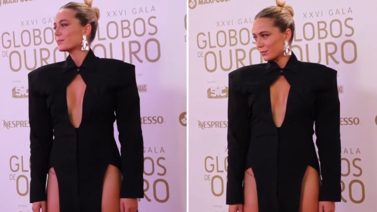 Quanto custou o arrojado vestido que Ana Marta Ferreira &#8216;desfilou&#8217; nos Globos de Ouro?