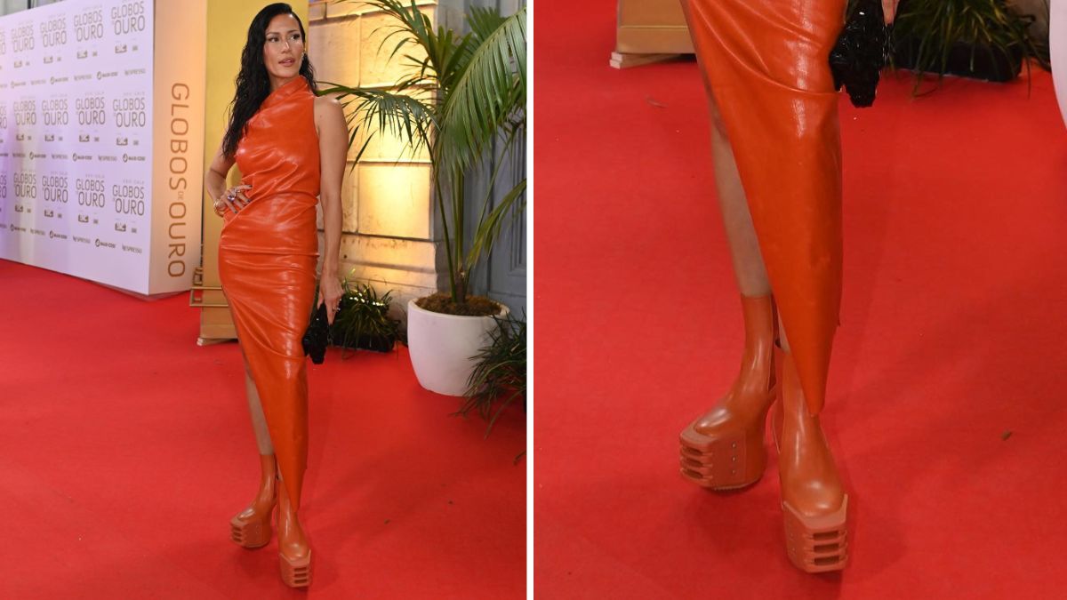 Sapatos irreverentes de Ana Moura nos Globos de Ouro viram meme no Twitter