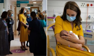 Kate Middleton visita maternidade no primeiro ato a solo como princesa de Gales
