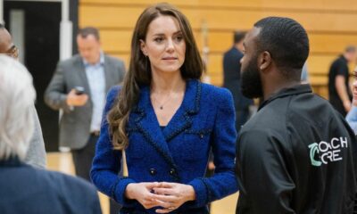 Kate Middleton escolhe look executivo e elegante para novo compromisso oficial